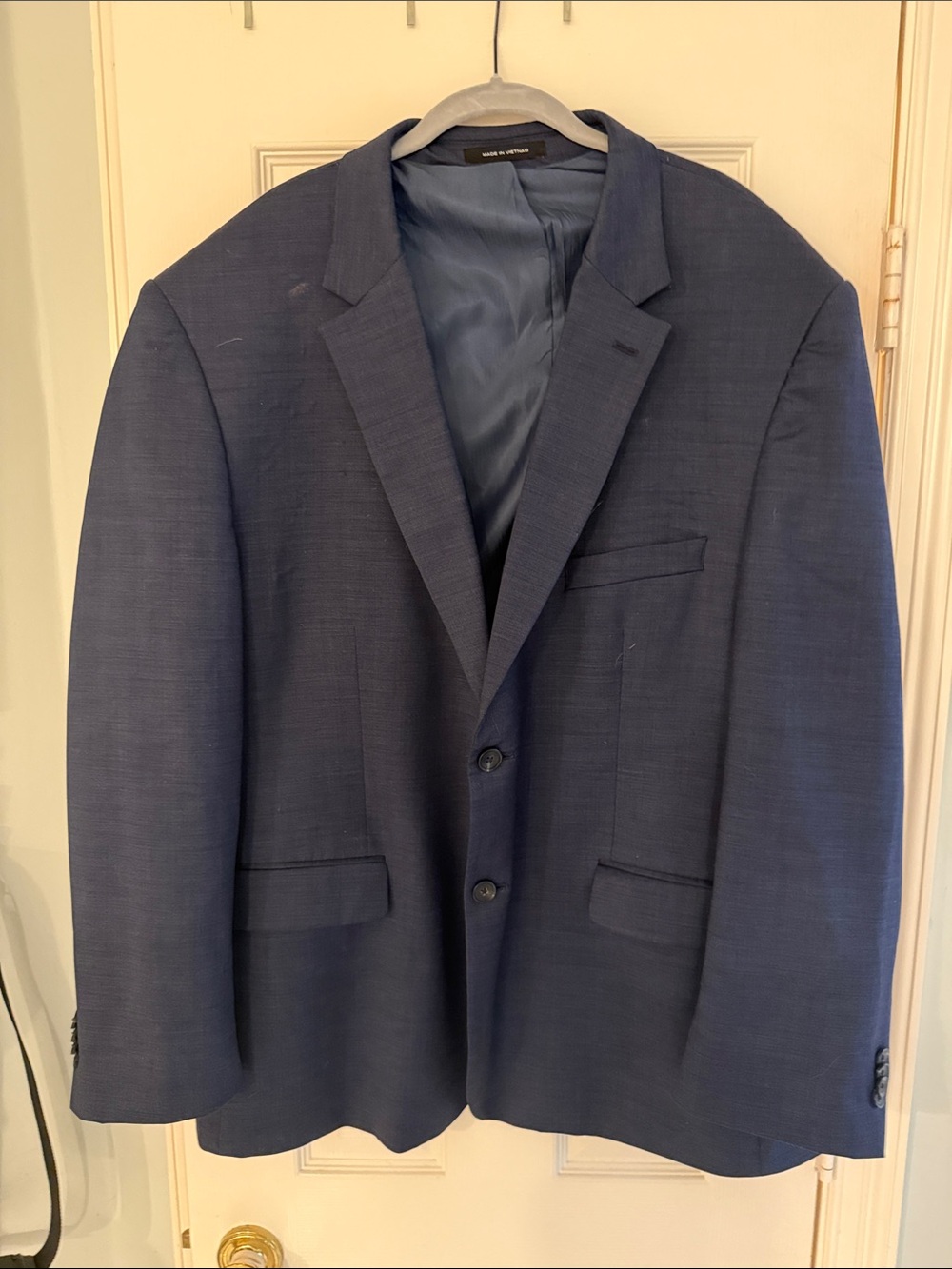 Kenneth Cole Navy Blue Men's Sport Coat Blazer